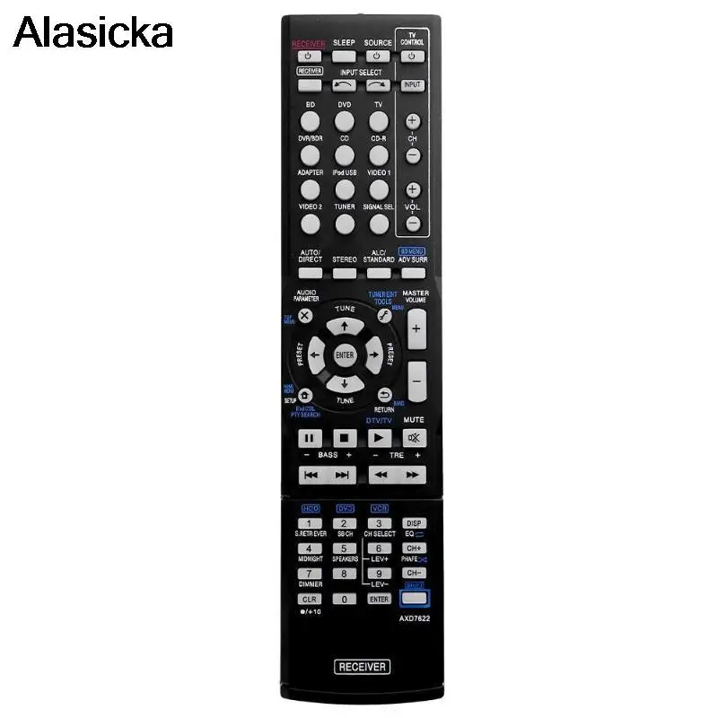 Replacement Remote Control for Pioneer AXD7622 HTP-071 VSX-521 VSX-921 VSX-522 VSX-523 VSX-524 VSX-819H Series AV Receiver