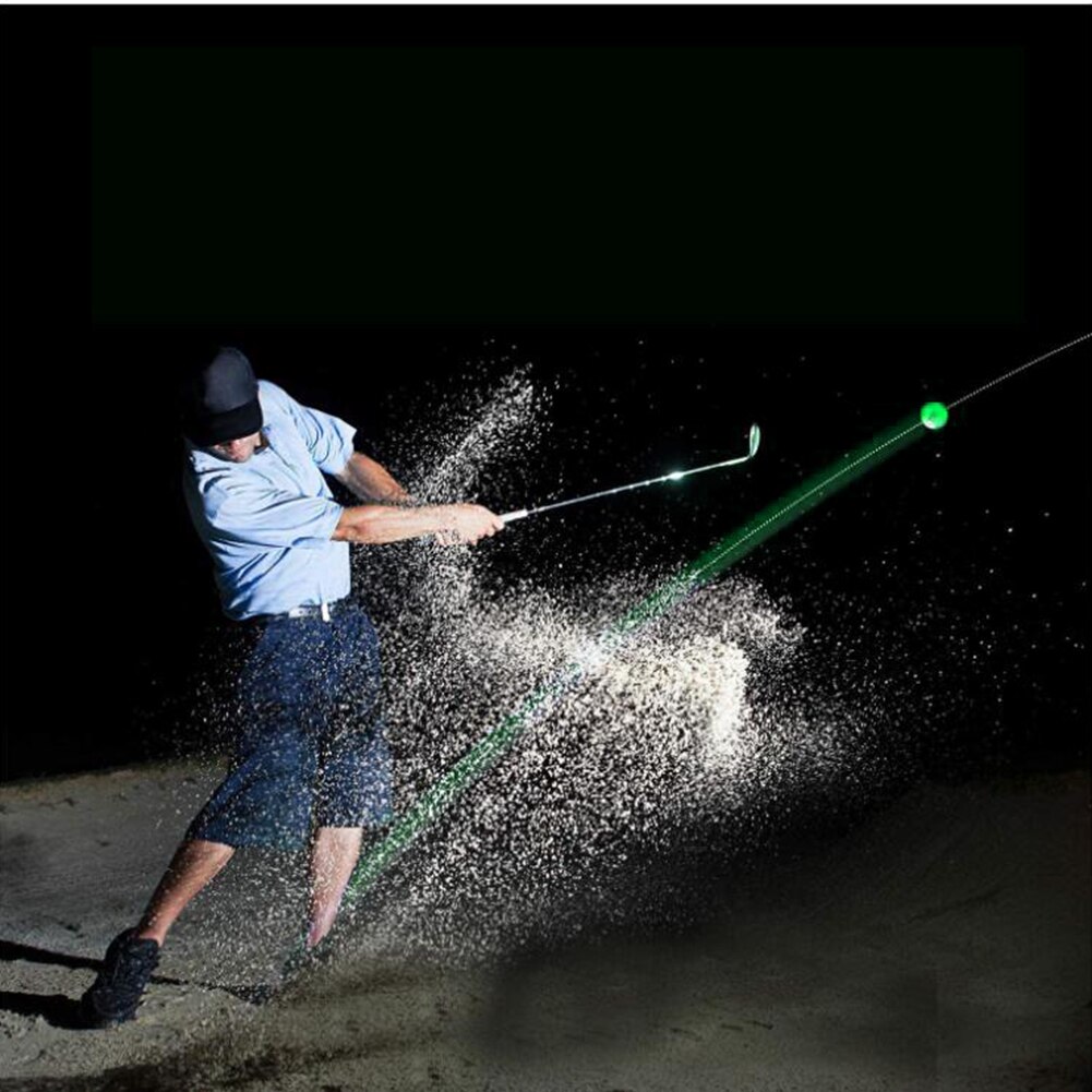 Night Golf Balls Luminous Light Up Golf Balls Bright Night Glow Reusable Night Golf Practice Ball