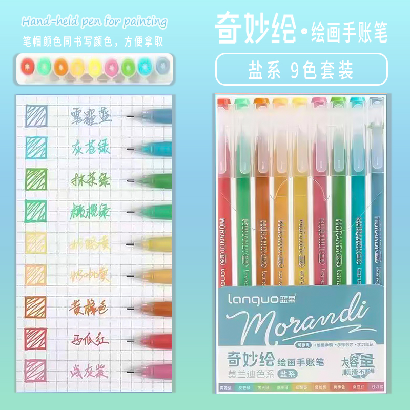 Artículos de papelería estética Kawaii, accesorios para el regreso a la escuela, suministros de arte, marcadores de colores, bolígrafos para colorear, resaltador de bolígrafos de colores: Amarillo del curry