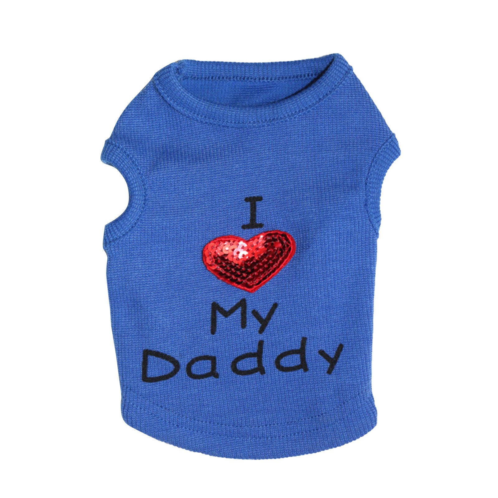Cheap Dog Clothes Cute Dog Vest Shirt Pet Clothing For Dogs Costume Puppy Pet Clothes For Small Dogs Outfits Ropa Perro #YJ: Blue M