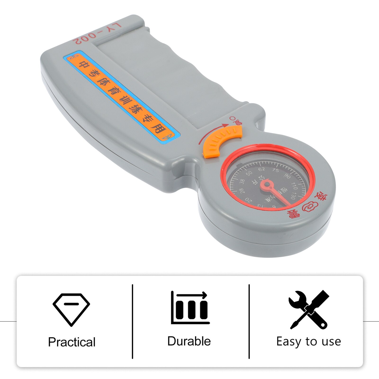 Dinamómetro de medición manual de posicionamiento, medidor de fuerza de agarre