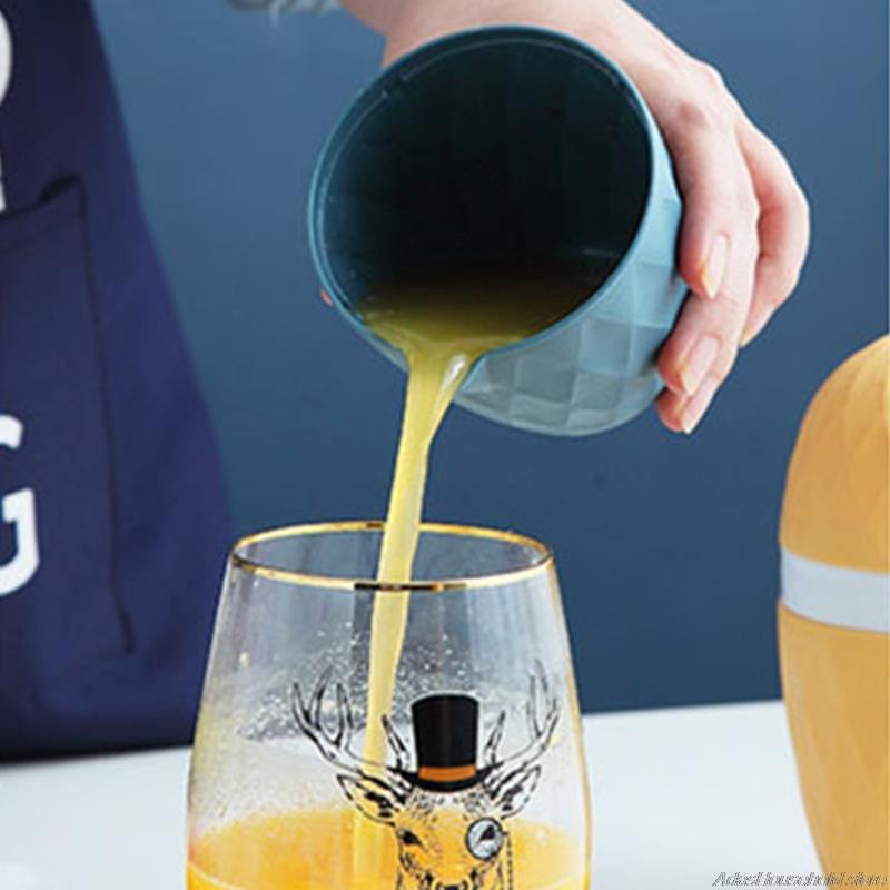 Manuell citron- och apelsinjuicer, citronpress, juicepress, pp halkfri press, blågrön röd guld valfritt 21