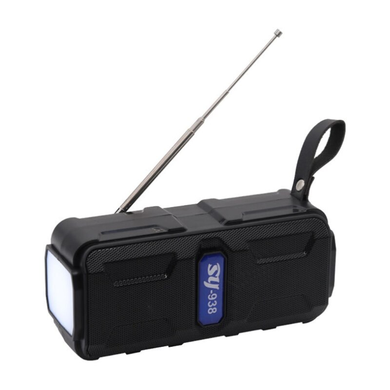 Emergency Solar Radio SOS Power Bank USB Multifunctional Radio Bluetooth 5.1 Portable Outdoor Speaker