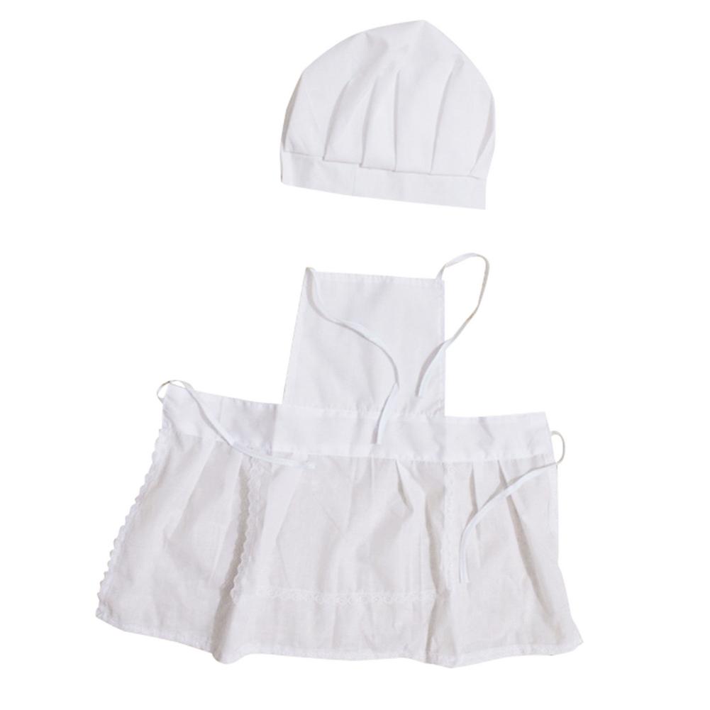 Baby Jongen Meisje Halloween Kok Chef Kostuum Set Fancy Dress Party Kostuum Outfit Kleding Set Baby Chef Foto Kleding regelmatige