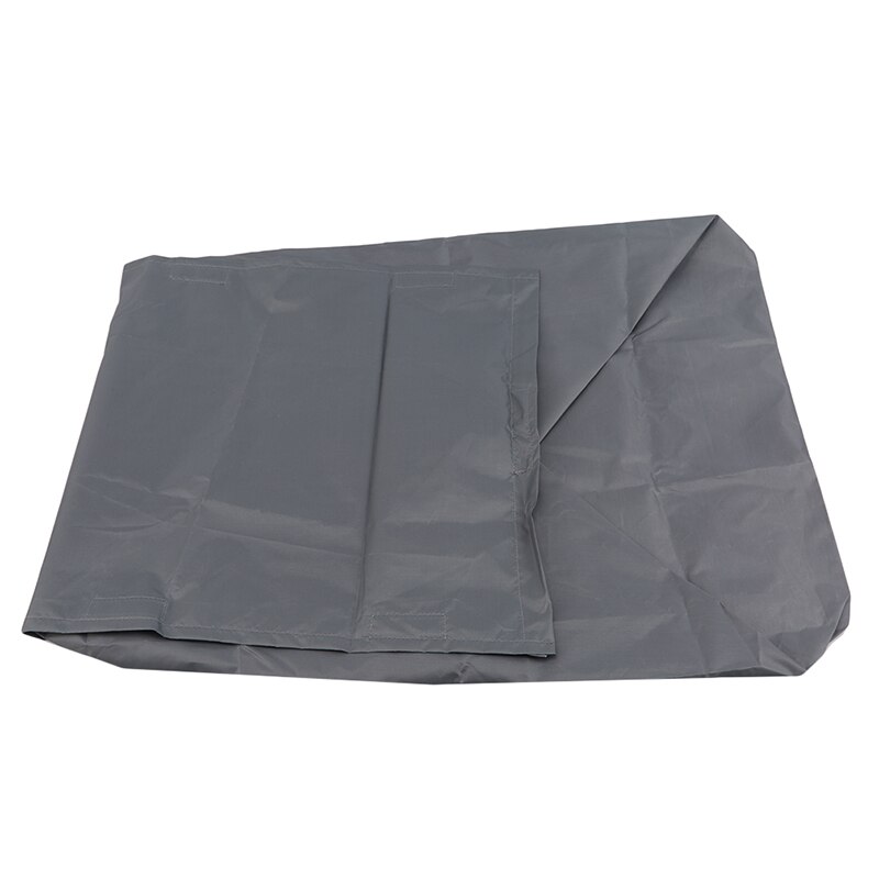 Outdoor Portable Generator Sun And Sun Protection Cover Oxford Cloth Dust And Rain Cover: gray