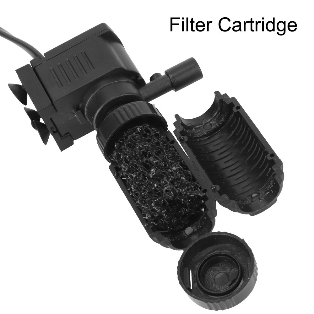 Filtro 3 in 1 per acquario serbatoio di pesce ossigenazione filtrazione sommergibile Mini serbatoio di pesce filtro depuratore d&#39;acqua