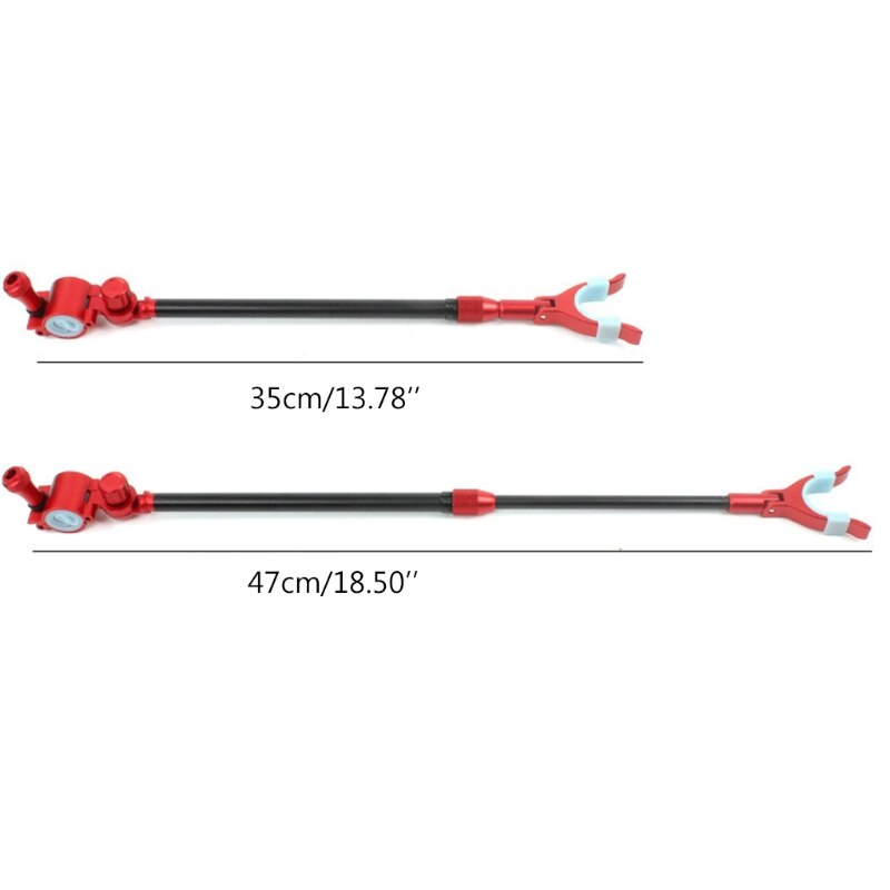 210 Degree Adjustable Fishing Pole Holder Universal Foldable Fishing Rod Bracket