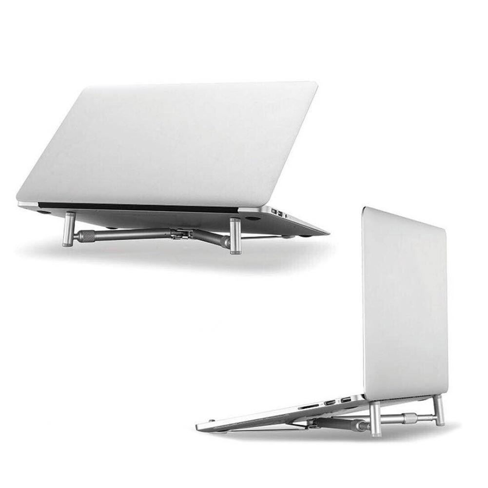 Faltbarer laptopständer für macbook pro notebookständer faltbare tablet-ständerhalterung aus aluminiumlegierung laptophalter für notebook