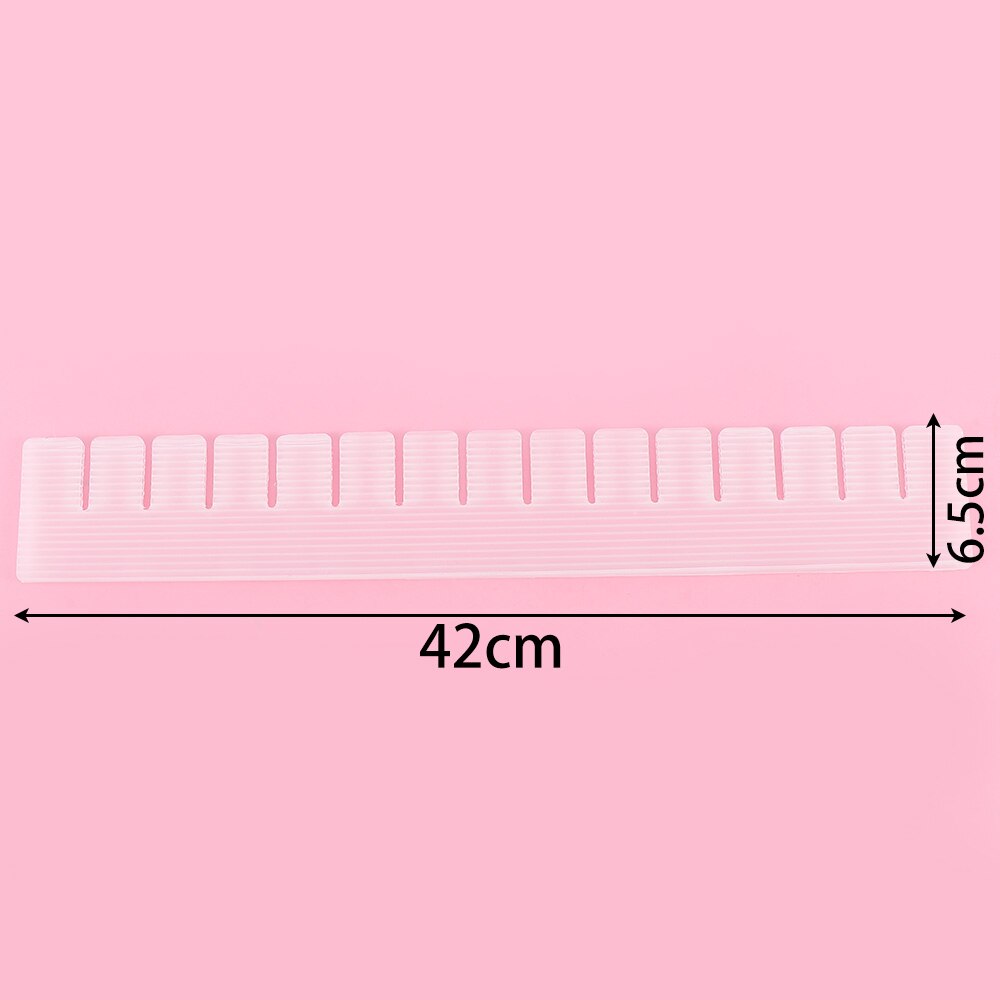 2pc plastikowe diy kratka robić szuflady separator separator potrzeby domowe robić skarpetki bielizna Clapboard przegroda organizer narzędzia
