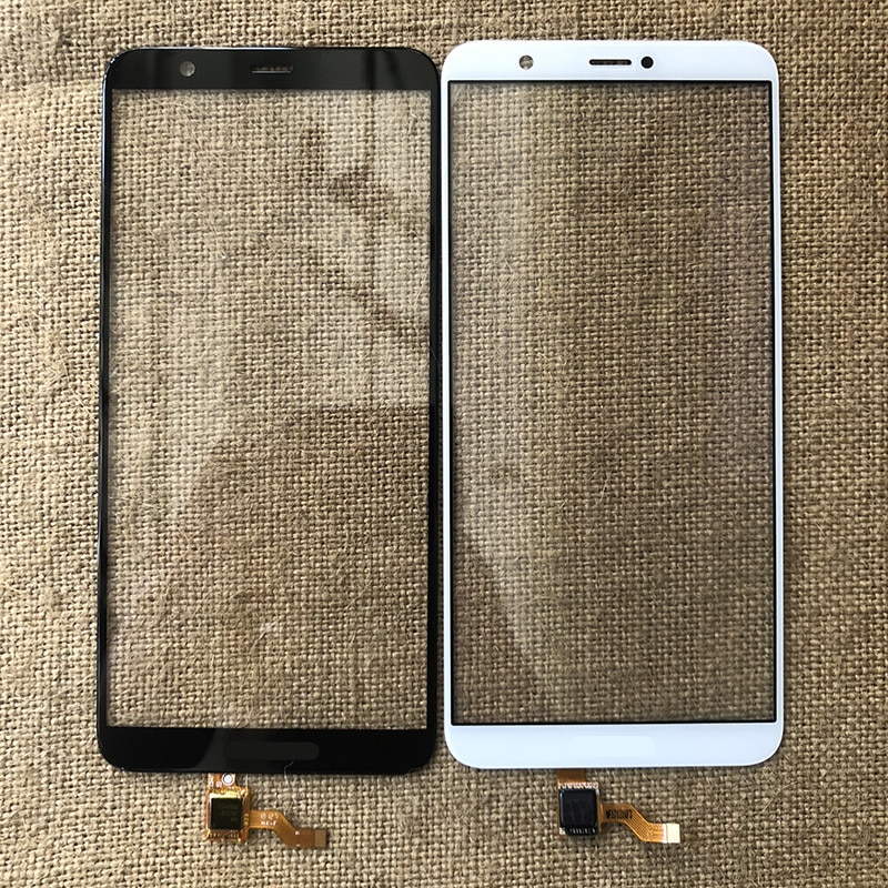 Touchscreen voor huawei p smart 5.65 "digitizer sensor lcd-scherm buitenpaneel voor glas telefoon reparatie vervangen onderdelen