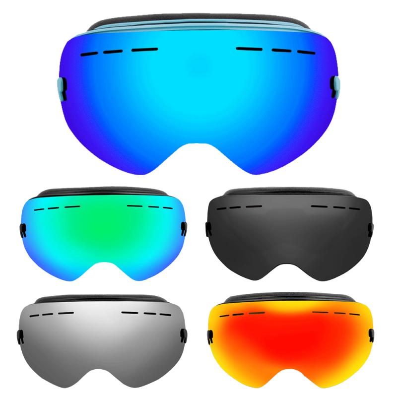 Ski Goggles,Winter Snow Sports Goggles with Anti-fog UV Protection for Men Women Youth Interchangeable Lens - Premium Goggles SD