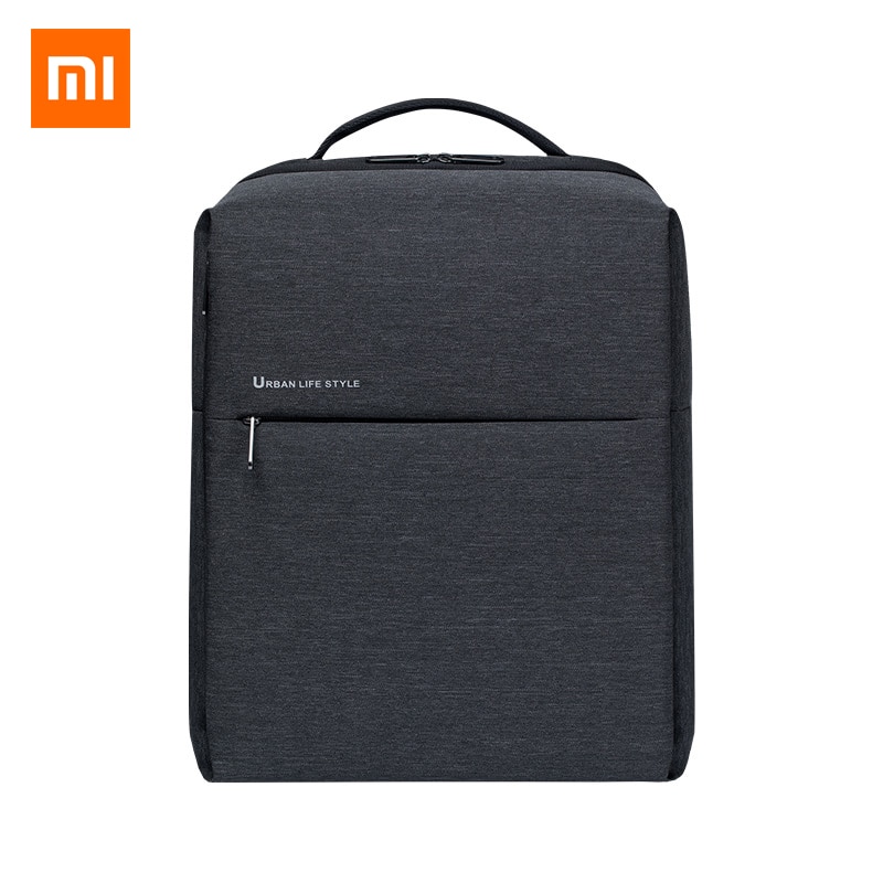 Original xiaomi mi city ryggsäck 2 vattentät reseaffärsryggsäck urban livsstil 15.6 tum laptopväska för män kvinnor