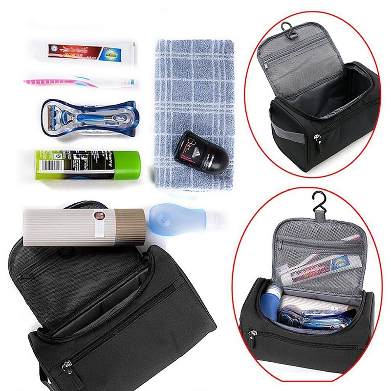 Rits Man Vrouwen Waterdichte Make-Up Tas Cosmetische Tas Beauty Case Make Up Organizer Toilettas Kits Opslag Reizen Wassen Pouch