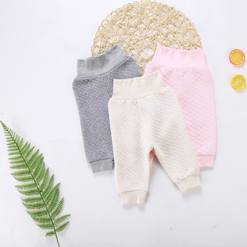 Baby Broek 100% Katoen Kinderkleding Broek Kinderen Kleding Pasgeboren Baby Jongens Broek Meisjes Broek Hoge Tailleband Kids Broek