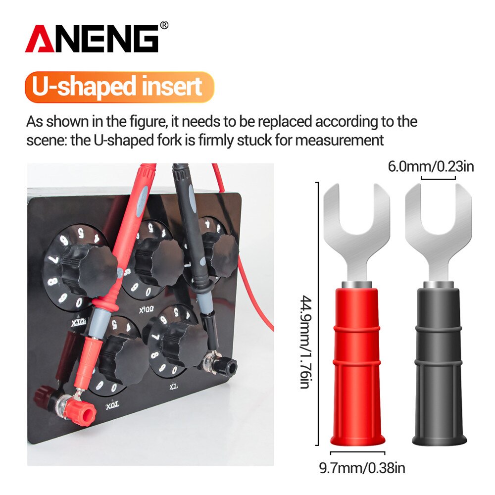 1000V 22In 1 Silicone Digital Multimeter Test Lead Multi-function leads Test Cable SMD SMT Needle Tip for FLUKE for Vichy