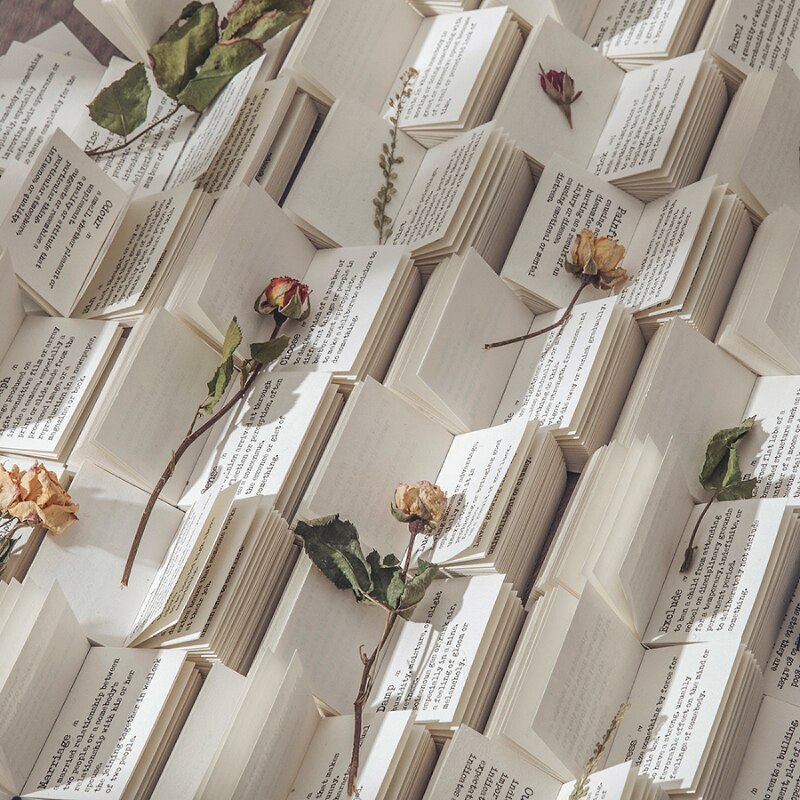 Bloc-notes rétro Portable, bloc-notes Vintage, série de livres, bibliothèque, Journal, Scrapbook, matériel de décoration pour bricolage, Mini-Note en papier