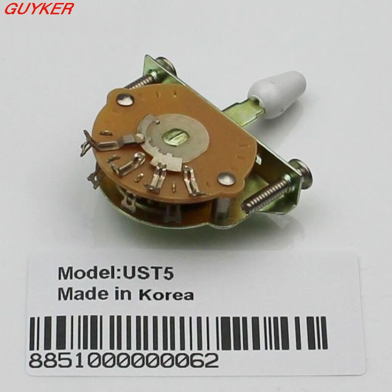 Oak 5 Way Lever Switch For ST Electric Guitar CODE:UST5