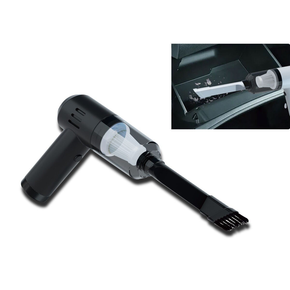 Wireless Car Vacuum Cleaner Mini Vacuum Cleaner Rechargeable Household Handheld Automatic Vacuum Cleaner