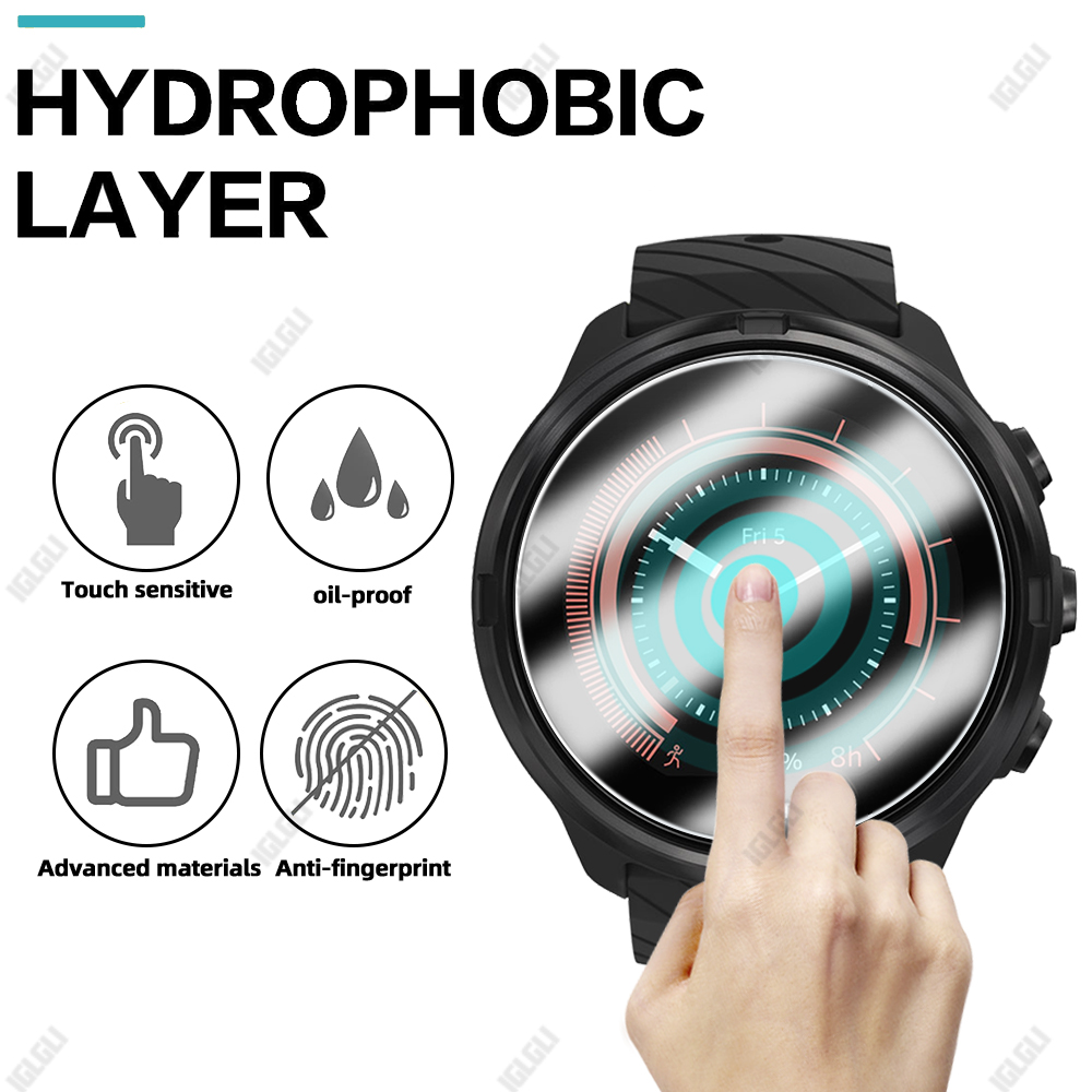 Verre trempé de pour montre connectée Suunto Watch 3 5 7 9, film de protection Transparent, accessoires