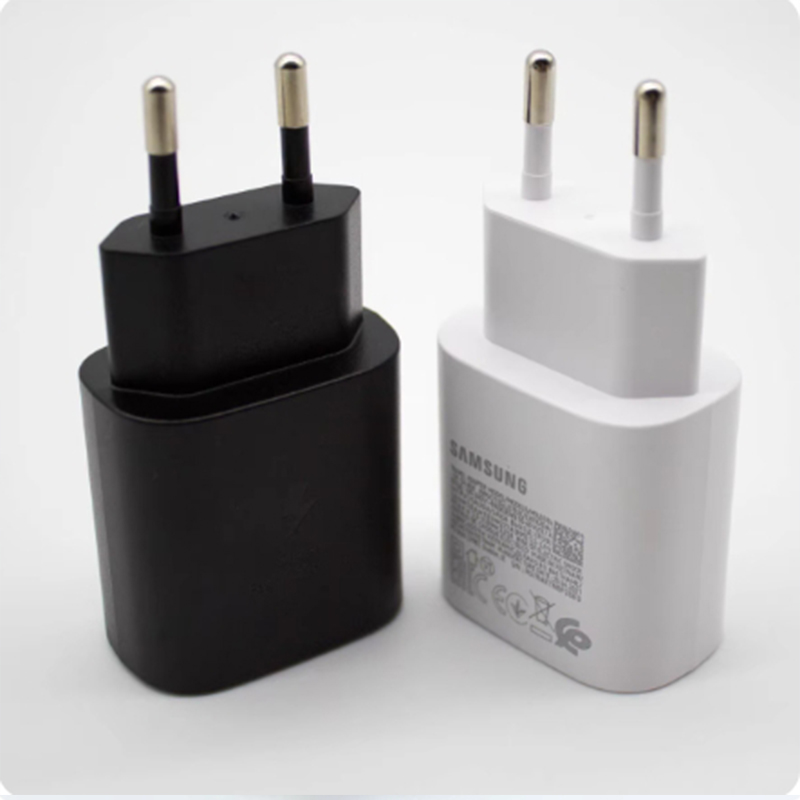 Samsung M55 M54 F55 A36 A16 5G 25w Caricatore Adattatore di ricarica super veloce per galassia S25 S24 S23 S22 S21 S20 Nota20 ultra Nota10 più