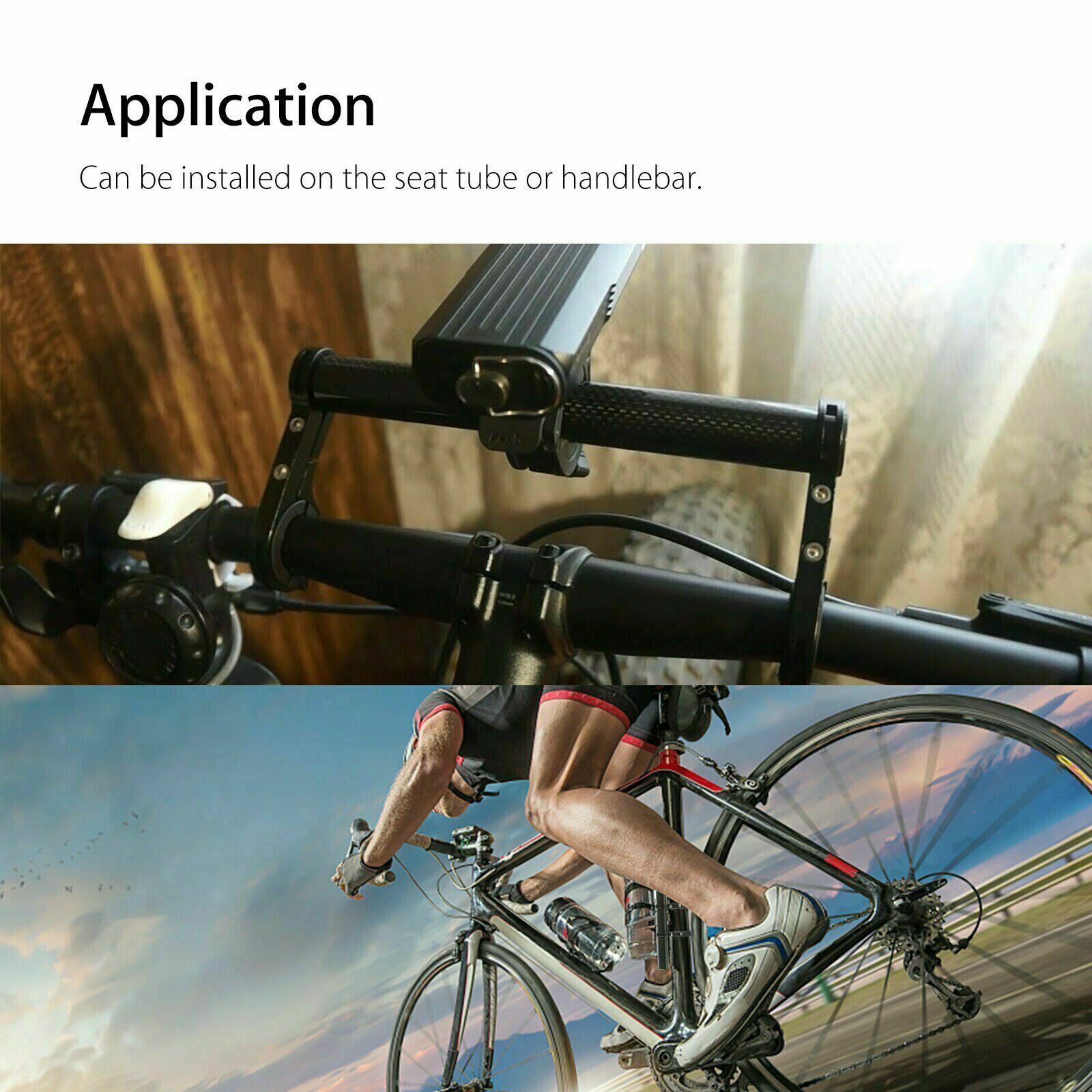 Volo - Extension de guidon en aluminium stable et durable pour vélo - Support de montage pour guidon de vélo, support de support pour compteur de vitesse, support de téléphone, GPS, sac Volo - Extension de guidon en aluminium stable et durable pour vélo - Support de montage pour guidon de vélo, support de support pour compteur de vitesse, support de téléphone, GPS, sac