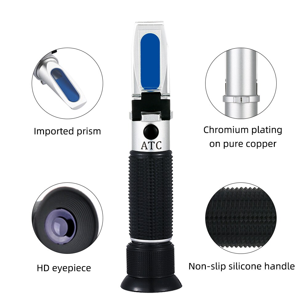 3 in 1 Wein Refraktometer 0-140 ° Oe 0-26 ° kmw Nabo 0-32% mas sacch Zucker Konzentration Meter Trauben Saft Flüssigkeit Index Tester Werkzeug