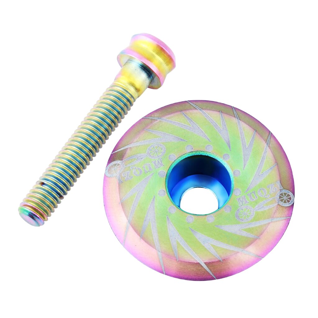 Fiets Headset Top Cap Steelkoker Bolt Voor Mtb Road Mountain Cycli