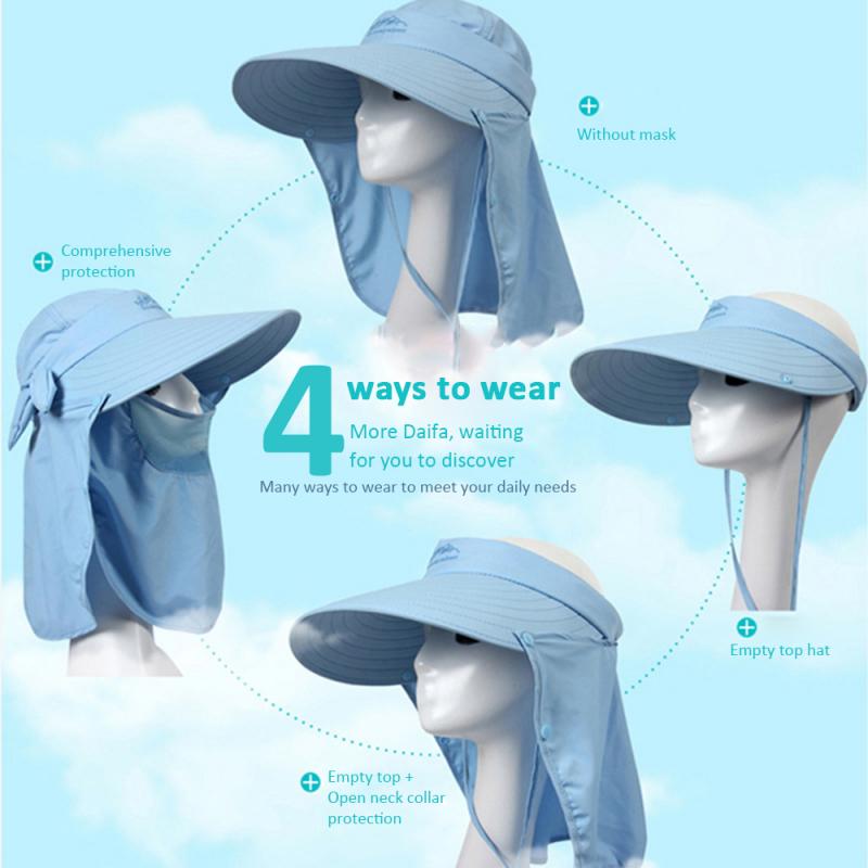 Sun hat Travel Beach Hat Set female summer safe and comfortable UV proof parent-child suit