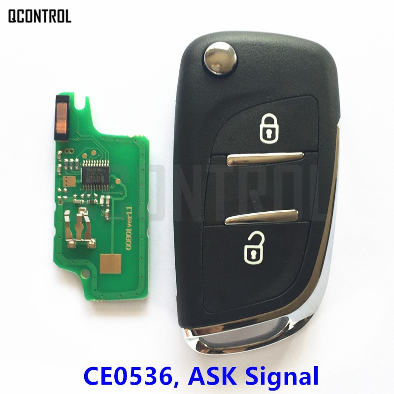 QCONTROL Upgraded Remote Key Fit for CITROEN Berli... – Grandado