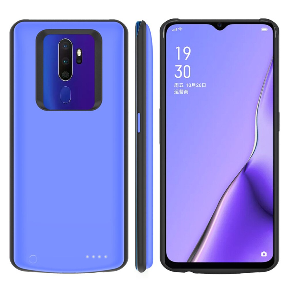 Voor Oppo A11 A11X A9 A9X Batterij Case Charger Case Smart Phone Cover Power Bank Voor Oppo A9 A9X Batterij case Capa