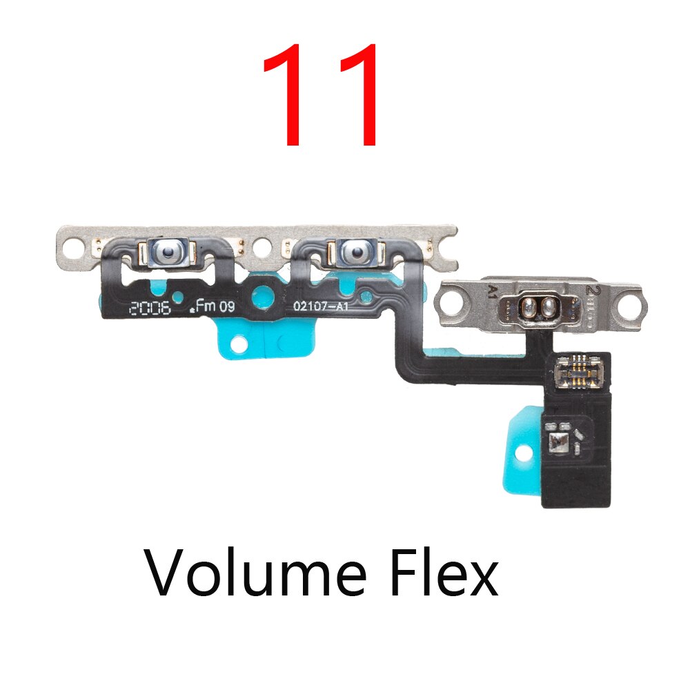na wyłączony przycisk boczny zasilania przewód kabel z lampą błyskową dla iPhone 11 11 zawodowiec 11 zawodowiec max części zamienne: 11 volume flex