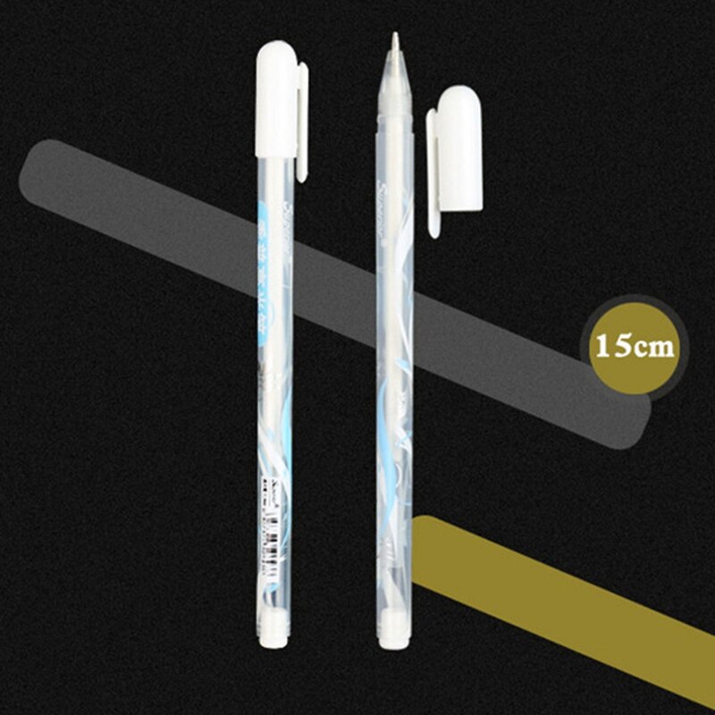 Markers White Highlighter Pen Office School Waterproof Sketch Fine Liner Pen Scribble Pen Paint Art Markers