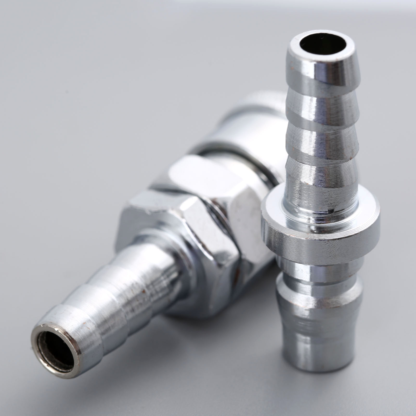 2Pcs Pneumatic Fittings Air Line Hose Compressor Connector Quick Release Coupler Air Line Fittings for 10mm Hose Pneumatic Parts