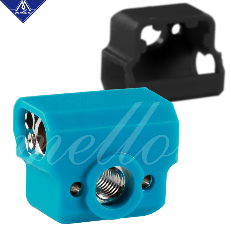 Mellow Top Gevallen Muggen Siliconen Sokken Voor 3D Printer Mosquito Hotend Temperatuur Bescherming Voor ender 3 pro alfawise