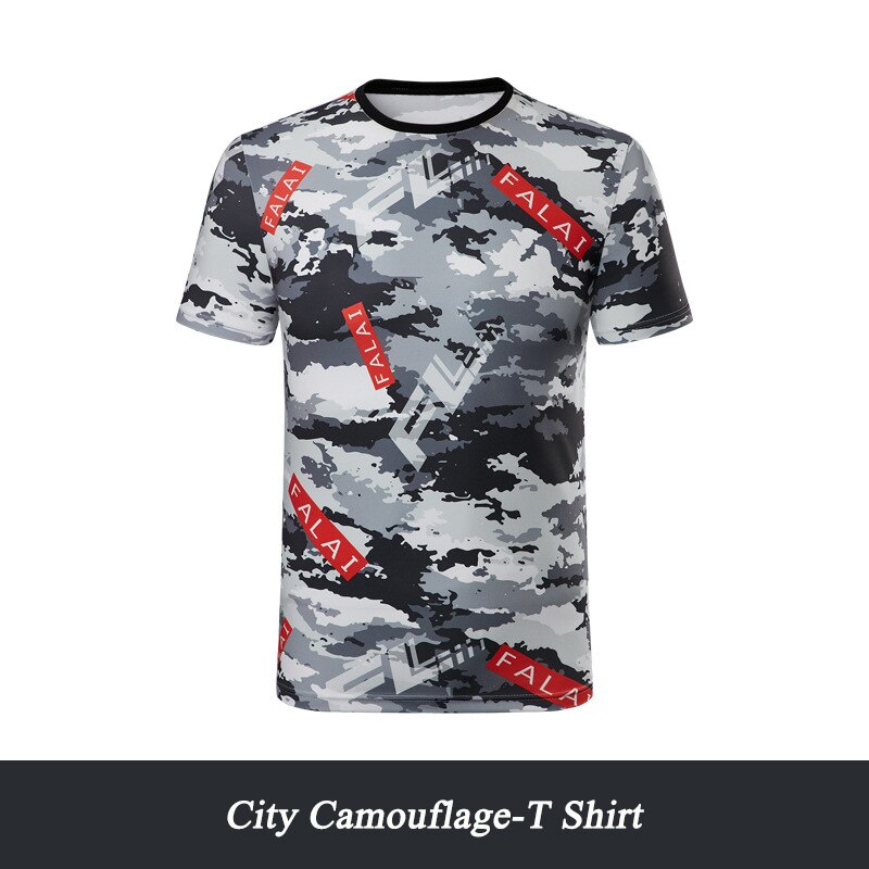 Camouflage Vissen Shirt Ademende Vissen Kleding Mannen Waterdichte Vissen Shirts Vissen Jas Sneldrogend Vissen Kleren: City -T shirt / Xl