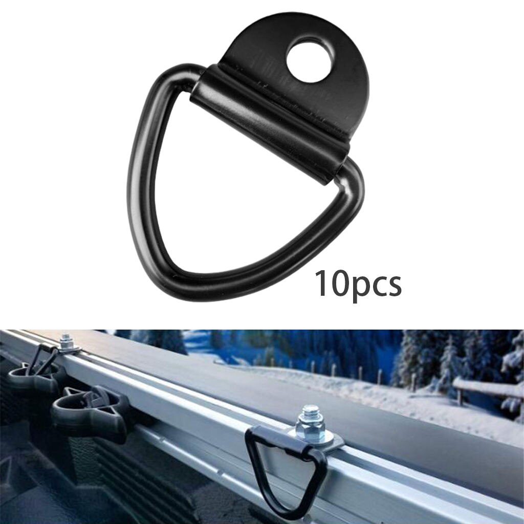 D Shape Tie Downs Anchor Lashing Ring 400kg Heavy Duty for Car Cargo Boats