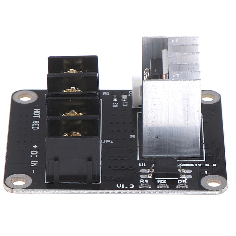 3D Printer Hotbed MOSFET Expansion Module Inc 2pin Lead Anet A8 A6 A2 Compatible 3D Printer Parts Black