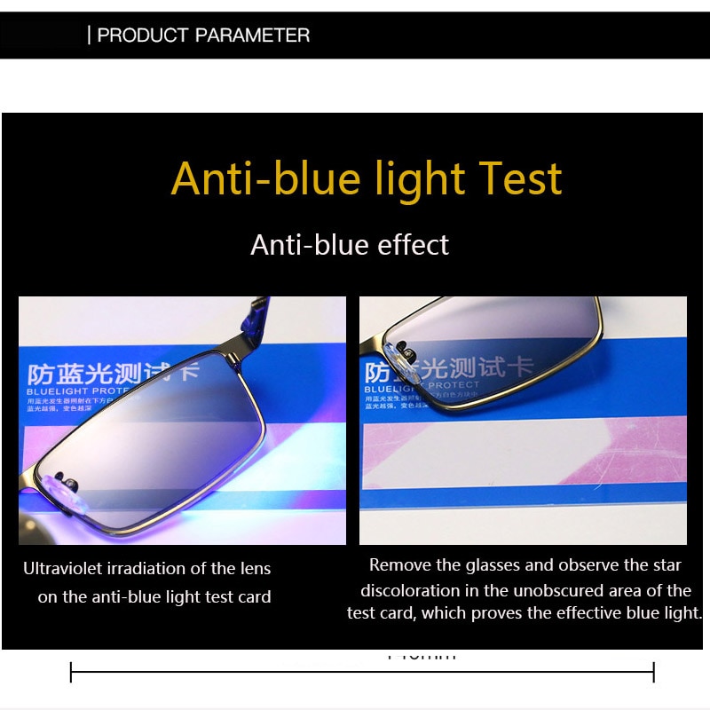 Intelligence Progressive Multifocal Reading Glasses Men Women Metal Frame Anti blue light Photochromic Presbyopia Eyeglasses