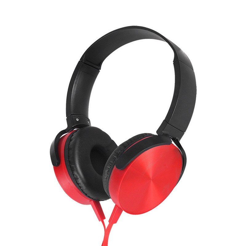 Casque filaire avec micro casque Gamer Overear casque de jeu stéréo ordinateur portable tablette sur-tête pour ordinateur Samsung Xiaomi: Red