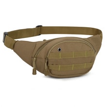 Multifunktionel udendørs sports camouflage talje tasker bjergbestigning kører mobiltelefon tasker  zj55