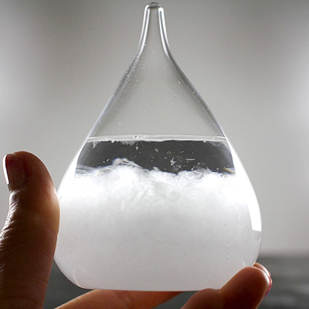 Storm Glass Barometer Storm Cloud Weather Forecast Bottle Room Decoration Arrangement