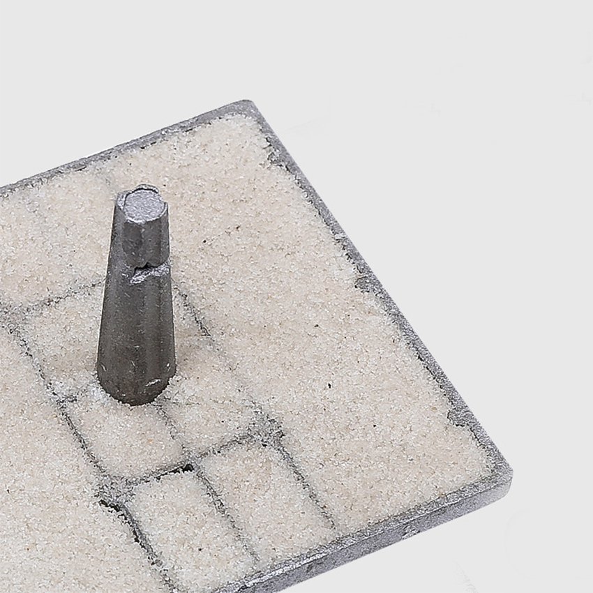 5pcs LED Road Guide Light Reflective Spike Cast Aluminum Beads Dual Protuberant Signpost Ground Reflective Spike Raised Sign