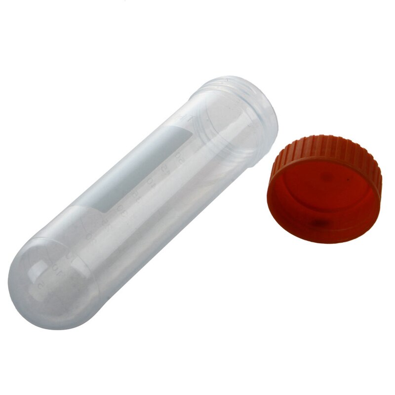 Consommable Laboratoire Plastique Tubes Centrifugeuse HENGBIRD Lot 50 - Récipients 1.5ml Bouchon Vis | Laboratoire Congélation Cellules Récipients Laboratoire 1.5ml