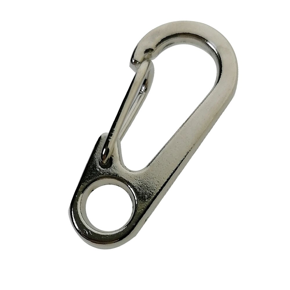 2pc 5Pcs 12Pcs Mini Outdoor Backpack Zinc Alloy Spring Snap Hook Camping Keychain Chain Carabiner Quick Clasp