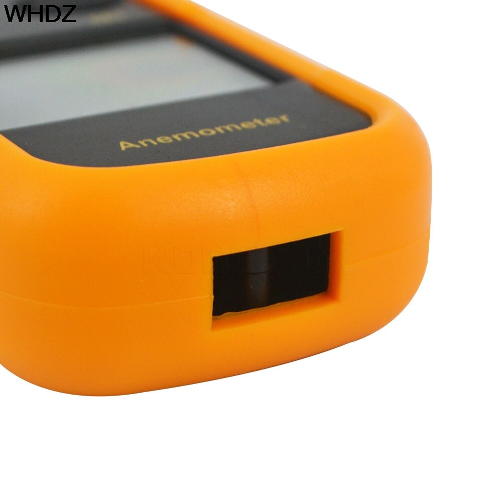 1pc Smart Anemometer LCD Digital Anemometer Hand-held Wind Speed Gauge Meter Measure Thermometer GM816 30m/s (65MPH)