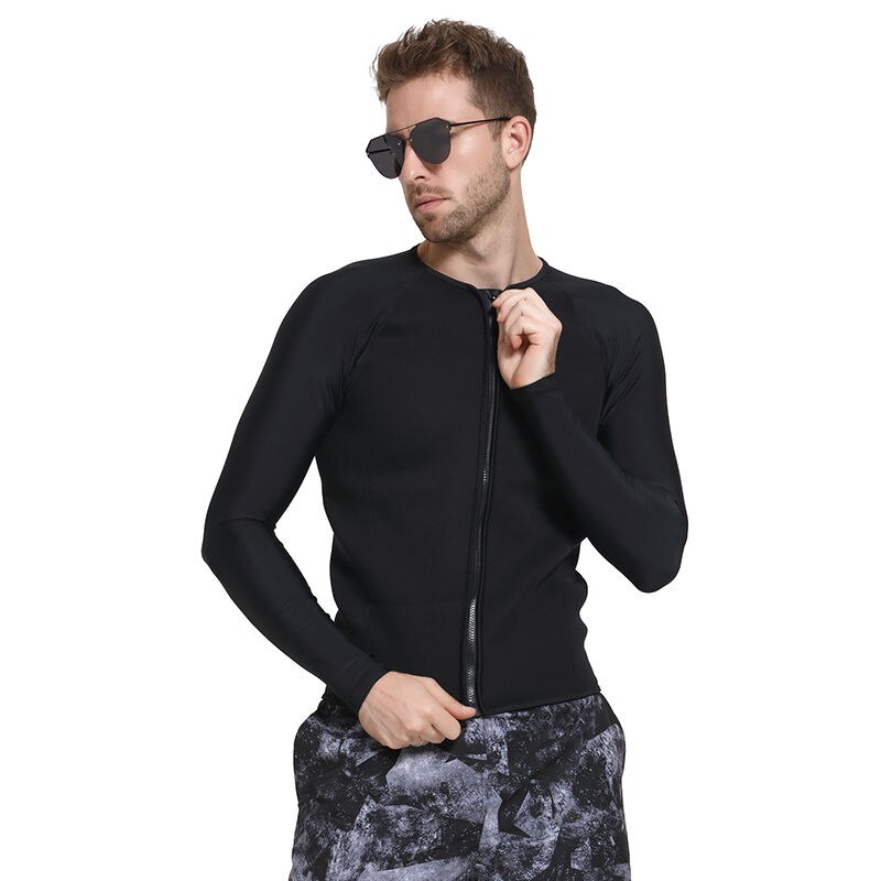 Traje de buceo de 3MM de espesor para hombres, ropa impermeable para madres, comodidad de buceo, calidez, natación de invierno, traje de buceo, tiburón: Black / XXXL