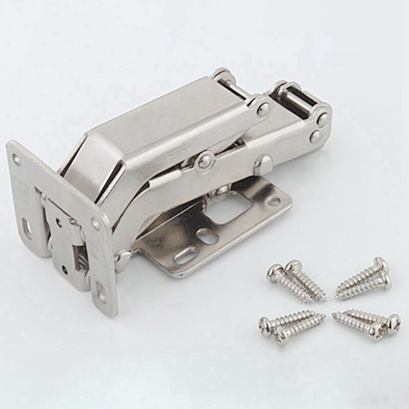 1 einstellen 170 Grad Möbel Schrank Türen Hydraulische Scharnier mit Schrauben Sanft & 1 einstellen Glanz Glas Tür Scharnier