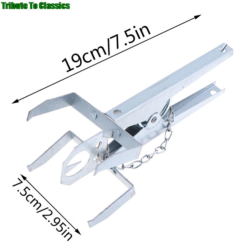 Reusable Multifunction Galvanised Mole Trap Control Durable Claw Easy Setup Catching Scissor Type Eliminator Garden