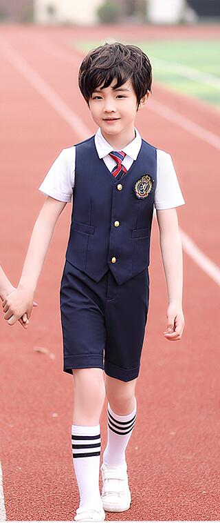 JK kindergarten clothing summer school primary school uniform mini japan korean style school uniform: 1 / XS
