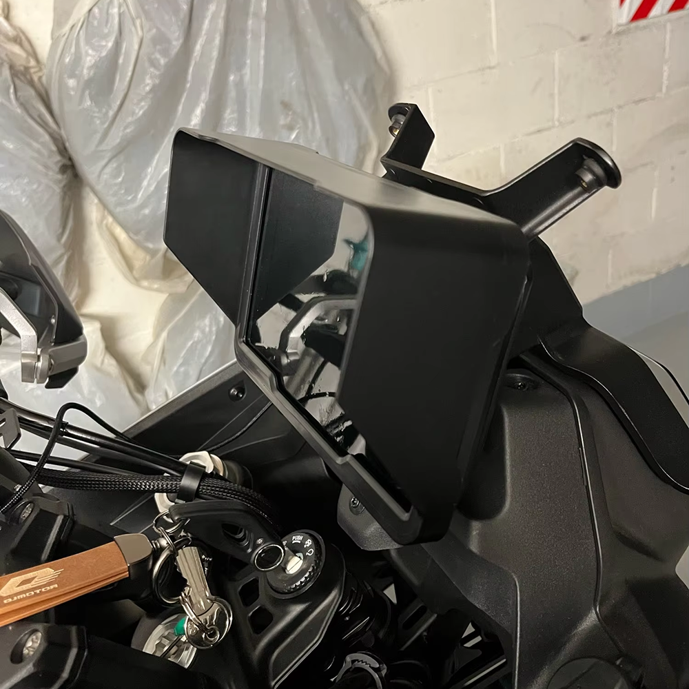 För qjmotor qj svt 650 x svt 650x svt 650x motorcykeltillbehör solskyddsskydd instrumentbräda skärm solskydd